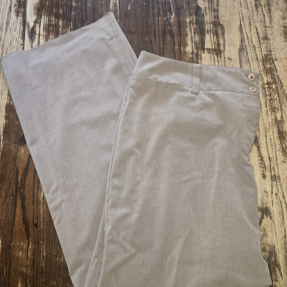 AB Studio Women's Tan Trousers